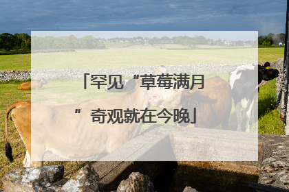 罕见“草莓满月”奇观就在今晚