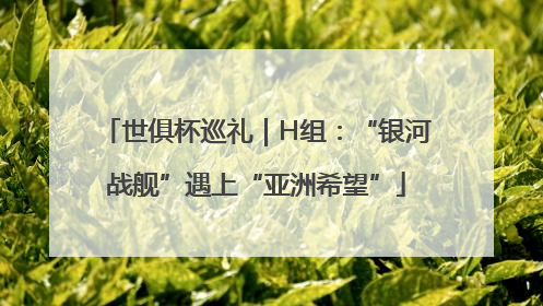 世俱杯巡礼｜H组：“银河战舰”遇上“亚洲希望”
