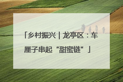 乡村振兴｜龙亭区：车厘子串起“甜蜜链”