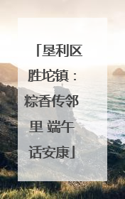 垦利区胜坨镇：粽香传邻里 端午话安康