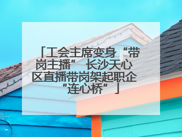 工会主席变身“带岗主播” 长沙天心区直播带岗架起职企“连心桥”