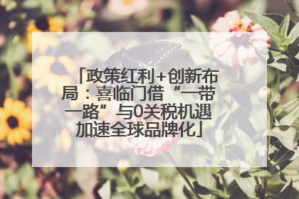 政策红利+创新布局：喜临门借“一带一路”与0关税机遇加速全球品牌化