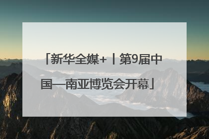 新华全媒+丨第9届中国—南亚博览会开幕