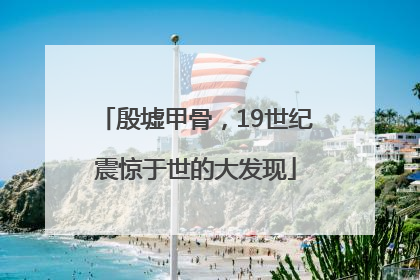 殷墟甲骨，19世纪震惊于世的大发现