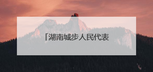 湖南城步人民代表大会制度研学基地成民众学习驿站