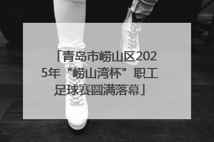 青岛市崂山区2025年“崂山湾杯”职工足球赛圆满落幕