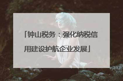 钟山税务：强化纳税信用建设护航企业发展
