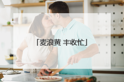 麦浪黄 丰收忙